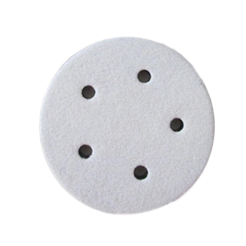 Buy 5in 5 Holes 125mm Soft Interface Pad Hook and Loop for Power Tools ...