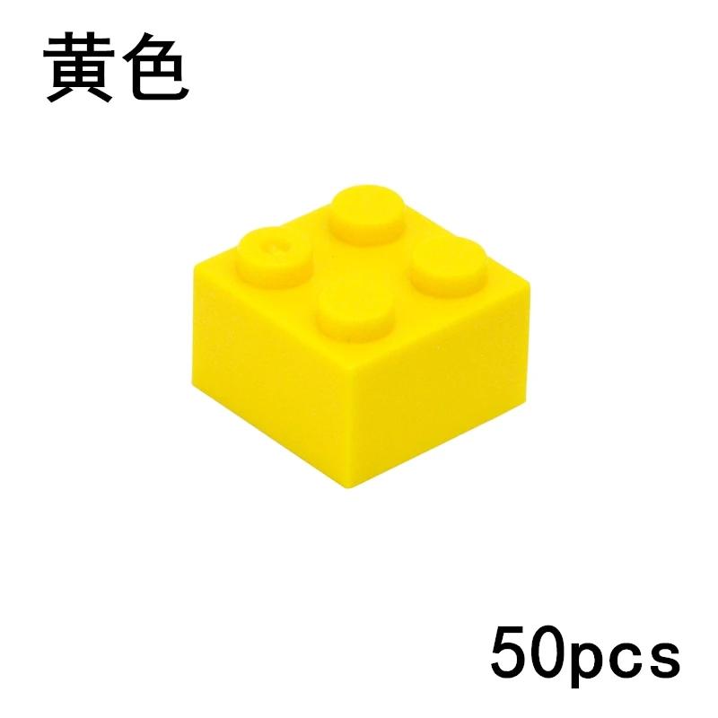 Bricks 2x2 Dots Thick Figures DIY Building Blocks Size 2*2 Dots Compatible With 3003 Educational Creative Toy for Children