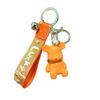 Teddy Cartoon Angel Bear Keychain Resin Cute Keyring Perfect For Celebrations And Gifts