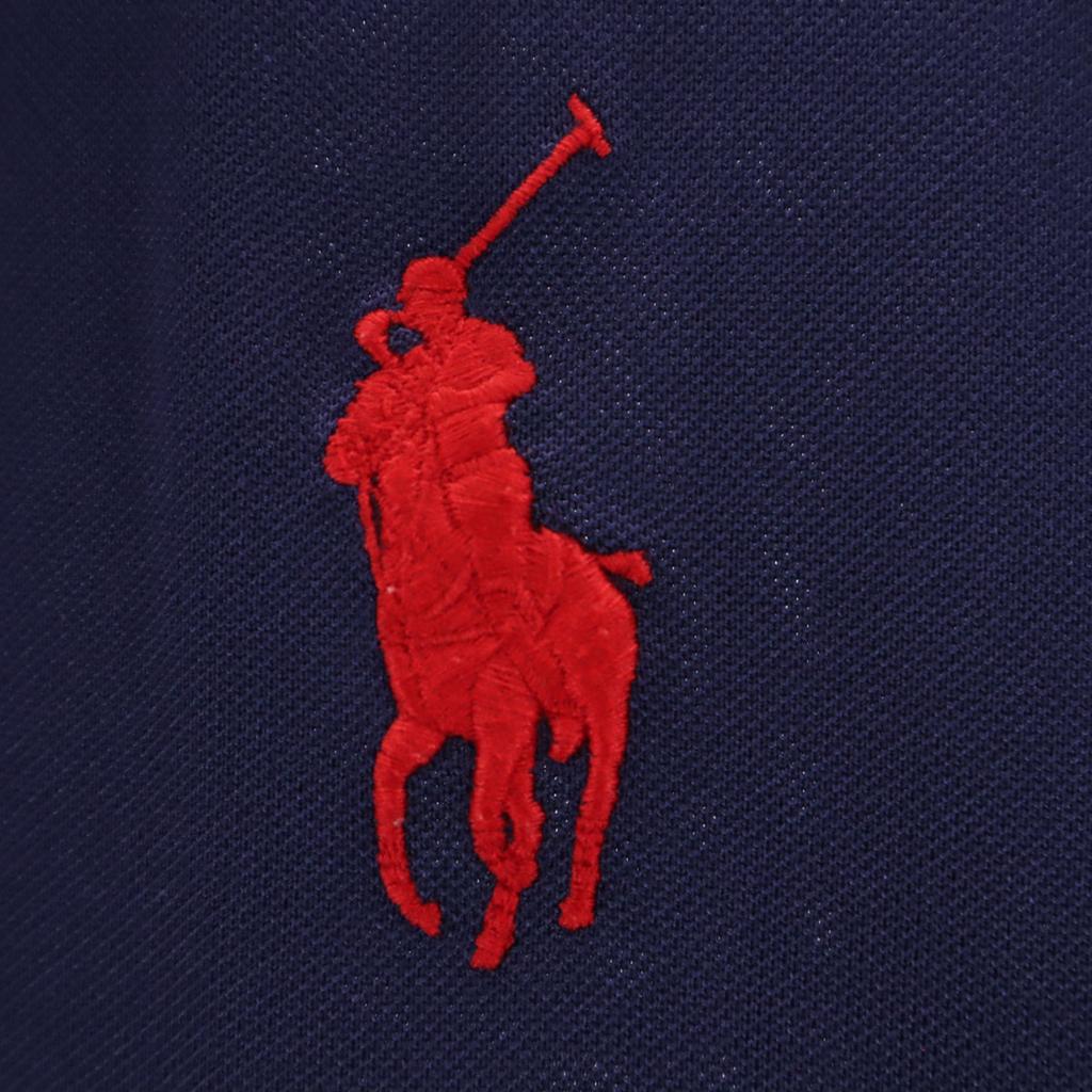 Polo Ralph Lauren Kurzarm-Poloshirt M Marineblau System Herren Gebraucht
