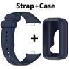 Silicone WatchBand+Case Cover For Xiaomi MiBand 9 Pro Smart Watch Strap Watchband Shell For Mi Band 9Pro Sport Bracelet Wristband