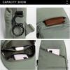 Men's Chest Bag, Fashionable Chest Messenger Bag, Niche Waist Bag, Large-Capacity Casual Commuter Shoulder Bag, Travel Backpacks