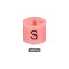 uxcell Hanger Markers, Small Tags, Fits 3.5mm Rods, for Color-Coded Clothes, Pink, 150 Pieces