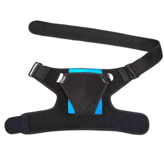 Compression Shoulder Brace Soft High Elastic Adjustable Pain Relief Shoulder Strap Workout Rotator Cuff Support Brace