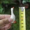 Resin Goose Statues Realistic Ornament, Miniature Figurine, Garden Statue Outdoor Micro Landscape Decor for Bonsai Patio Small Lawn Ornaments