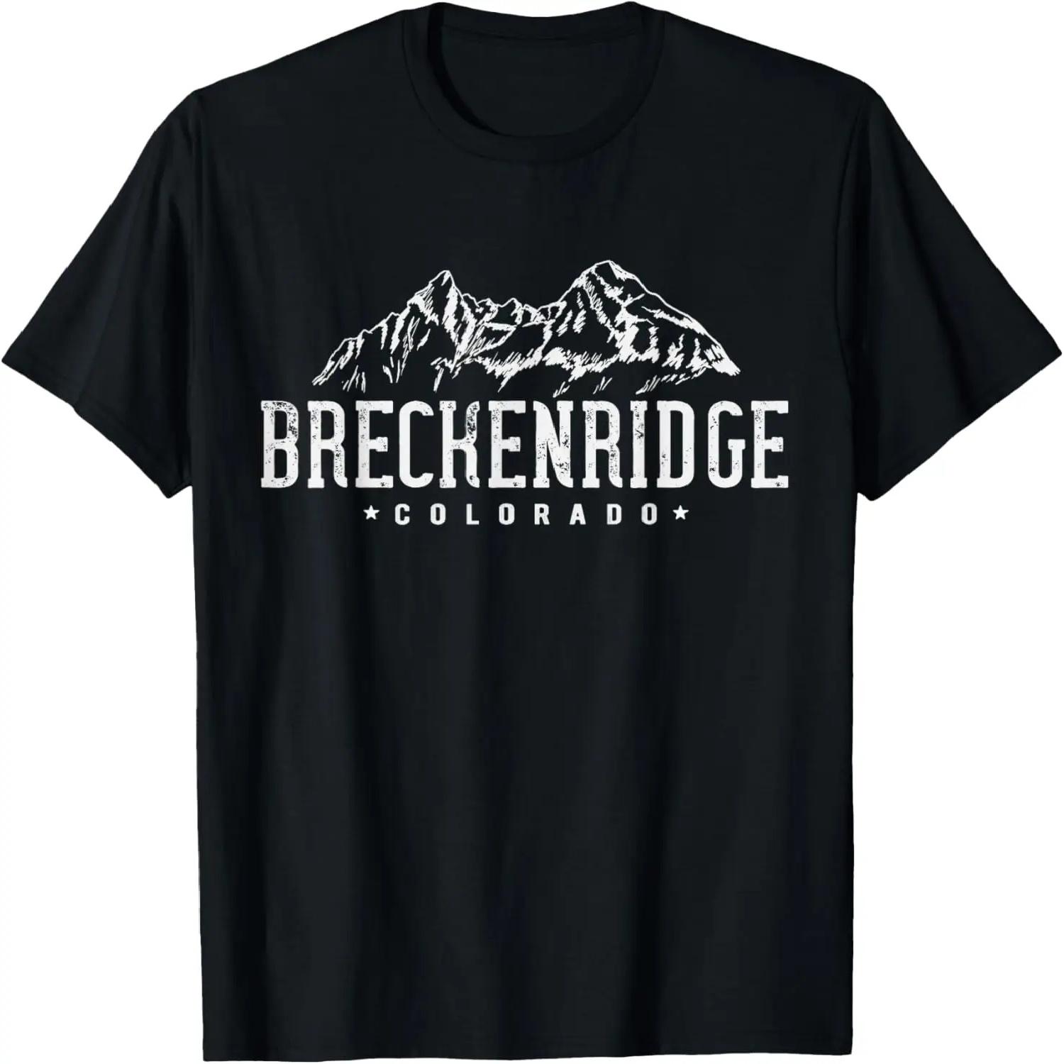 

Breckenridge Colorado Mountains T-Shirt XXXXXL чорний