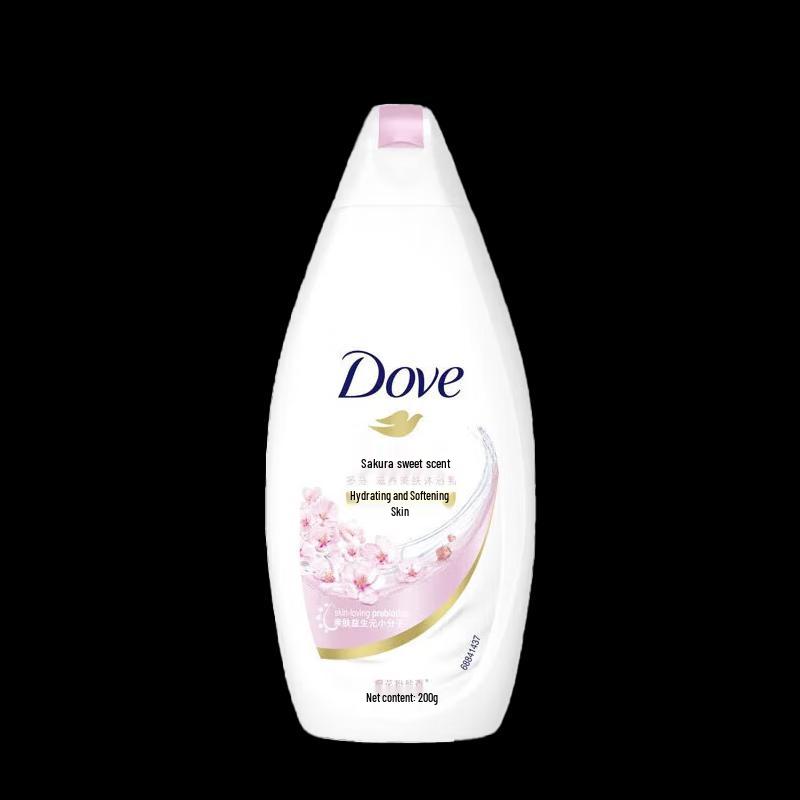 Dove Cherry Blossom Nourishing Body Wash, 200g x 12-Pack