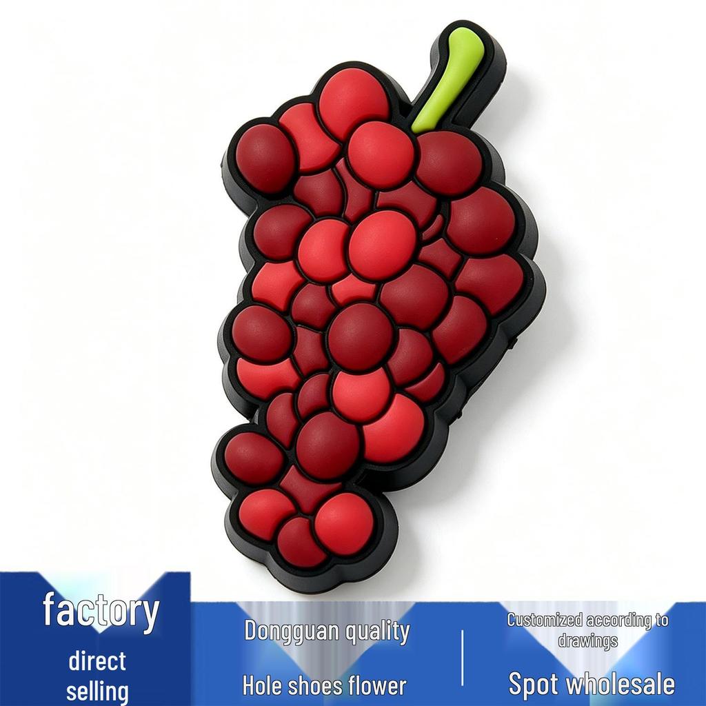 Flower & Fruit Series Cute Crocs Charms - Versatile PVC Shoe Decorations