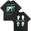 Washed Vintage Rock Band Type O Negative Rip Peter Steele Tribute T Shirt Male Casual Oversized Tshirt Mens Rocker Streetwear