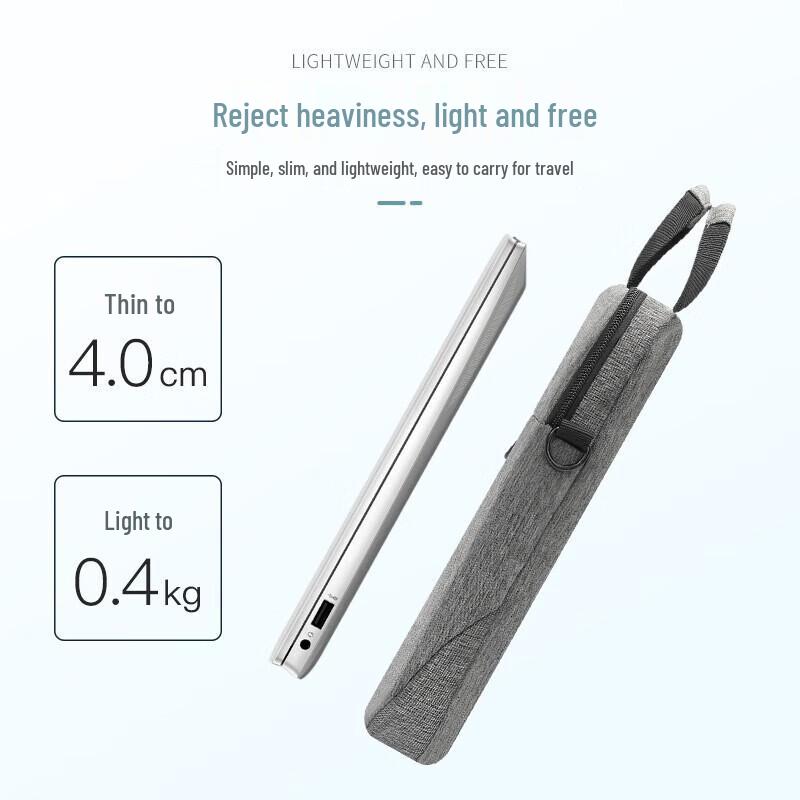 Lenovo DarrenBM 14-inch Business Laptop Shoulder Bag with Mouse Set, Grey