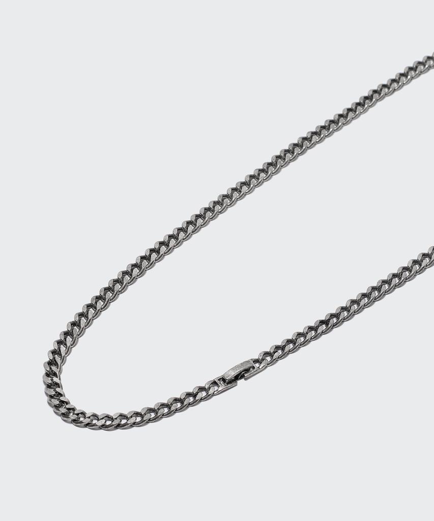 Musinsa Standard Mini Cuban Chain Necklace [Silver]
