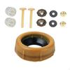 Toilet Bowl Set Bathroom Supplies Leakproof Replacement for Floor Mounted Toilets