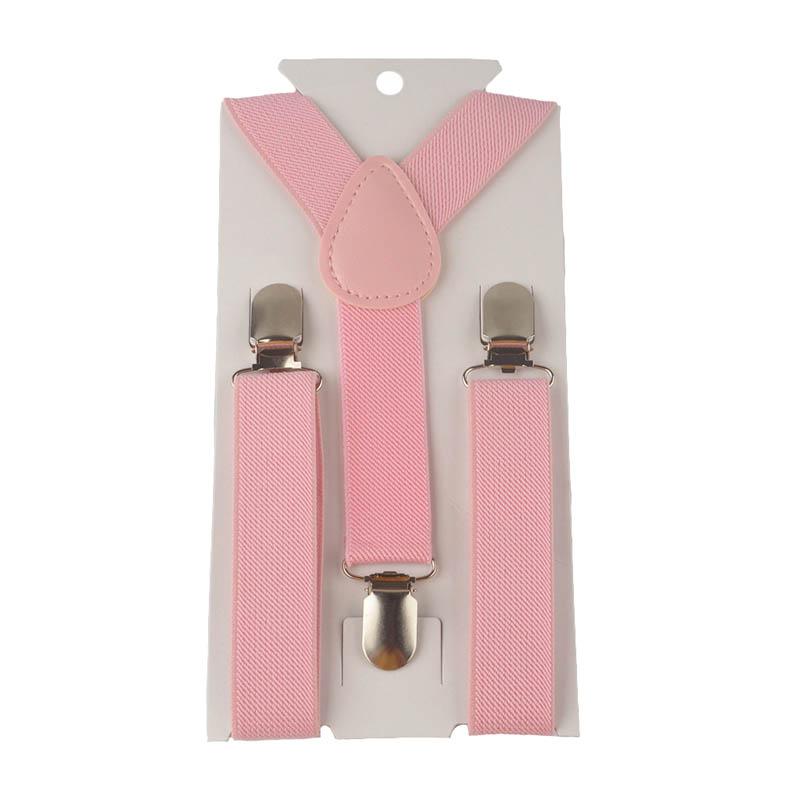 Soild Color Children Belt Baby Boys Girls Suspenders Clip-on Y-Back Braces Elastic Kids Adjustable suspenders suspenders