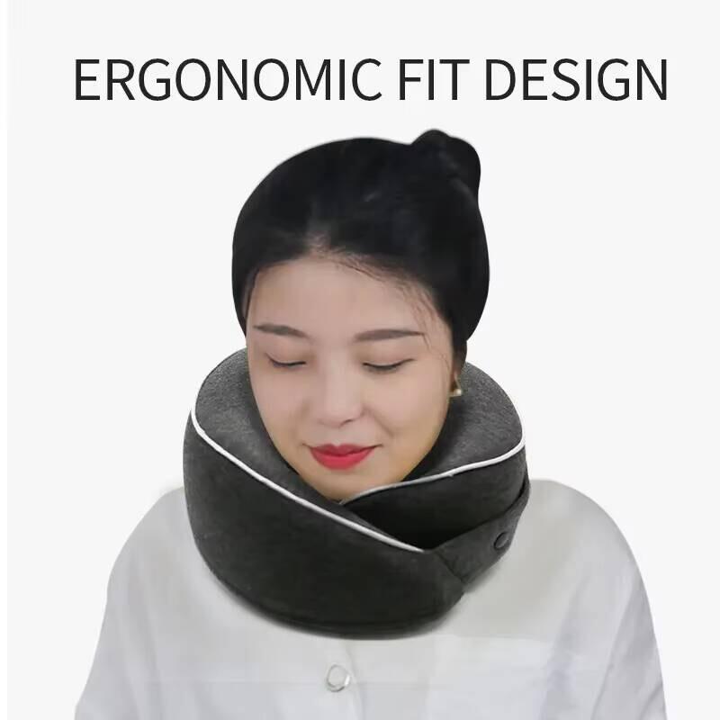 Around Neck Design U-Shaped Comfortable Office Memory Foam Pillow Cushion Durable Travel Pillow Non-deformed Airplane Pillow