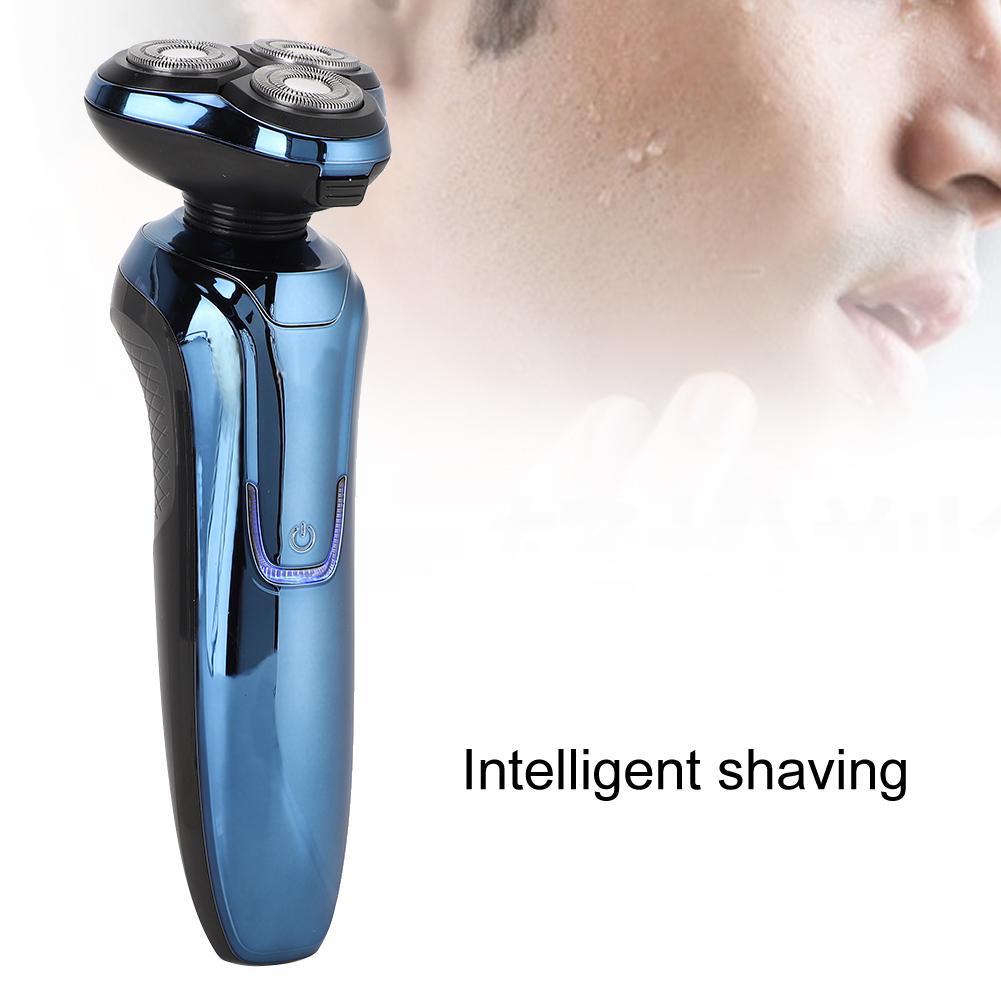 Electric Shaver Waterproof Rechargeable Close Fitting Beard Shaving Trimming Tool