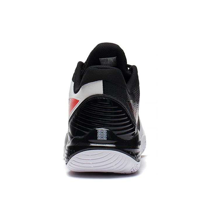 Li Ning Thunder Series Fabric Synthetic Leather TPU Shock Absorption Non-Slip Wear-Resistant Breathable Supportive Low-Top Badminton Shoes AYAS018-2