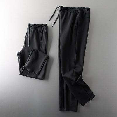 Export Men's Pants Tail Single Cut Label Straight-leg Sports Pants Men's Spring & Fall Trendy Brand Pants Export Original Order Men's Casual Trousers