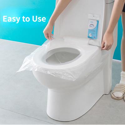 50 szt. Jednorazowe pokrowce na deskę sedesową Wodoodporna podkładka pod toaletę Camping Hotel Akcesoria łazienkowe