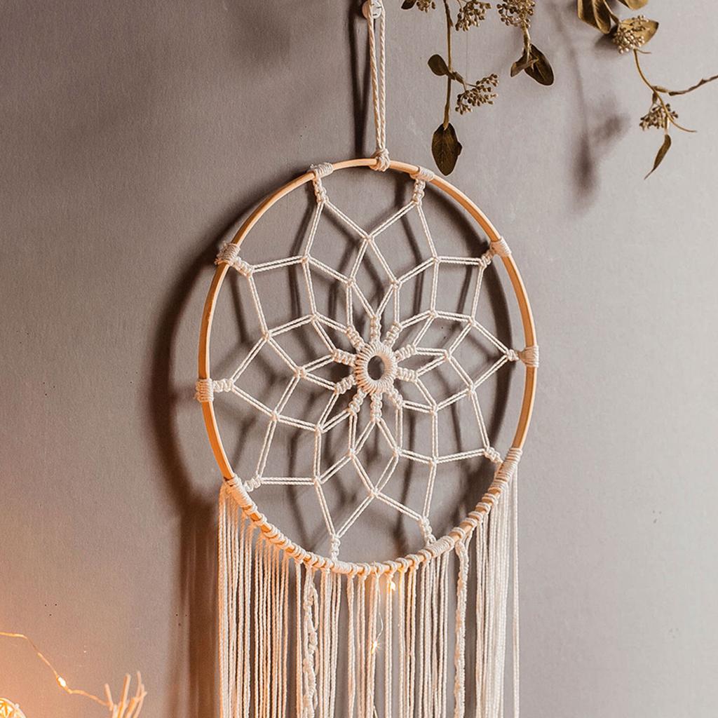 Creative Leaves Hand Woven  Cotton Tapestry Home Decoration Wall Hanging Indian  Net