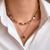 Tigerauge Stein Lange Halskette Damen Accessoires Gestapelt Neue Pulloverkette Premium Leichter Luxus Halskette