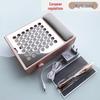 Rechargeable Brushless Nail Dust Collector with Adjustable Speed and High Suction Power, Includes Hand Rest.