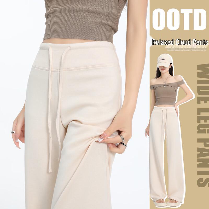 

Women s Comfortable Cloud Wide-Leg Casual Pants XL
