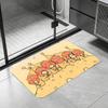 Anime T-twinkle Floor Mat Diatomite Bath Mat, Quick Dry Absorbent Non-Slip Door Mat