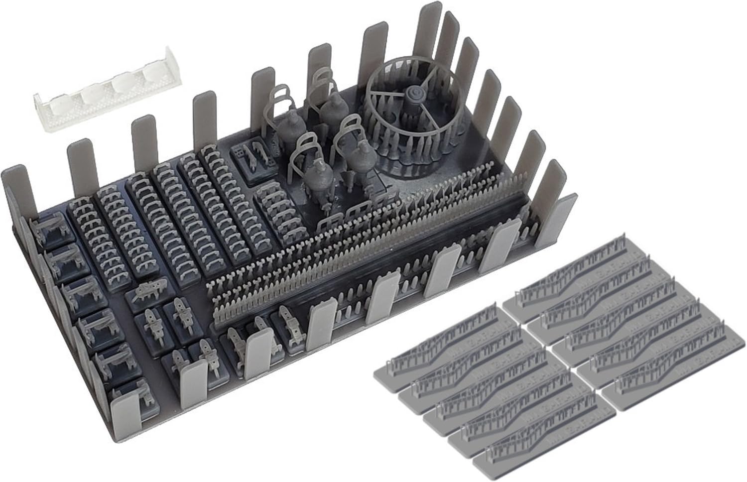 

MJ Miniature American Half Track Detail Up Set Version 2 with M1 Garand Sling Plastic Model Parts MJEZ35033V 1/35 M3/M16 (for Tamiya)