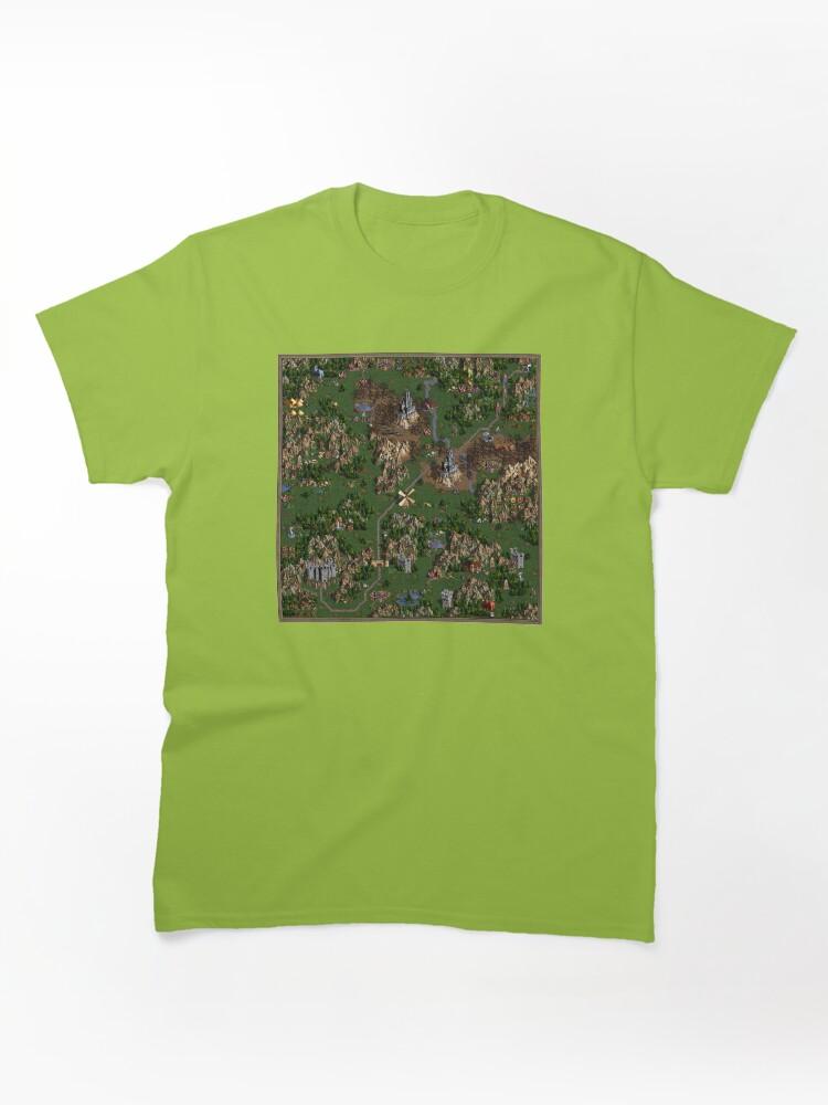Command & Conquer Heroes Of Might And Magic III Map Classic T-Shirt