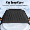 Fixed Magnet Car Front Windscreen Cover Automobile Sunshade Snow Cover Car Windshield Ice Frost Sun Shade Protector Waterproof