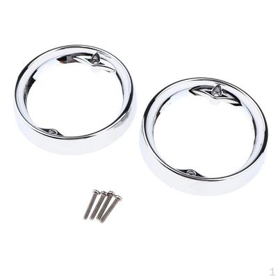 Silver Indicator Bezels for Touring