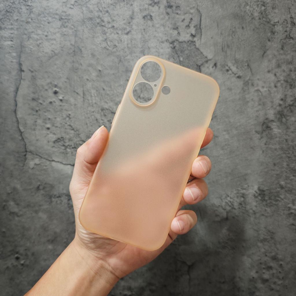 Pro iPhone 17 Tenký PP Nežloutne pro Apple 16PROMAX Pouzdro na mobilní telefon 15 Průhledné 17air Jednoduché