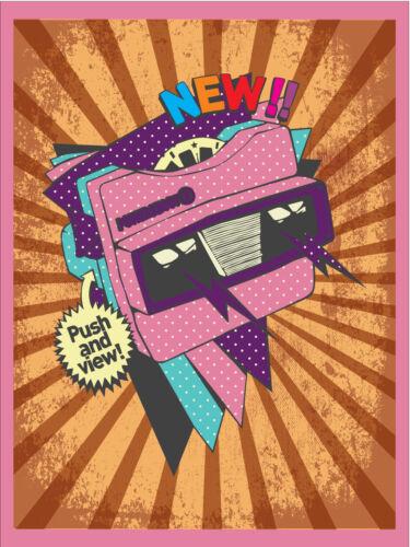 

New Powershoot Push And View Metal Wall Plaque Art Vintage tin sign retroAluminum 20x30cm（7.8x11.8inch）