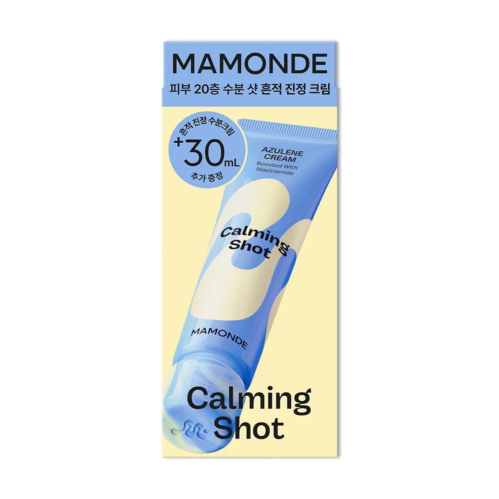 Mamonde Calming Shot Azulene Cream 60ml Set (+30ml)