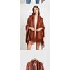 Women S Velvet Tassel Long Scarf Warm European Style Fashion Accessory