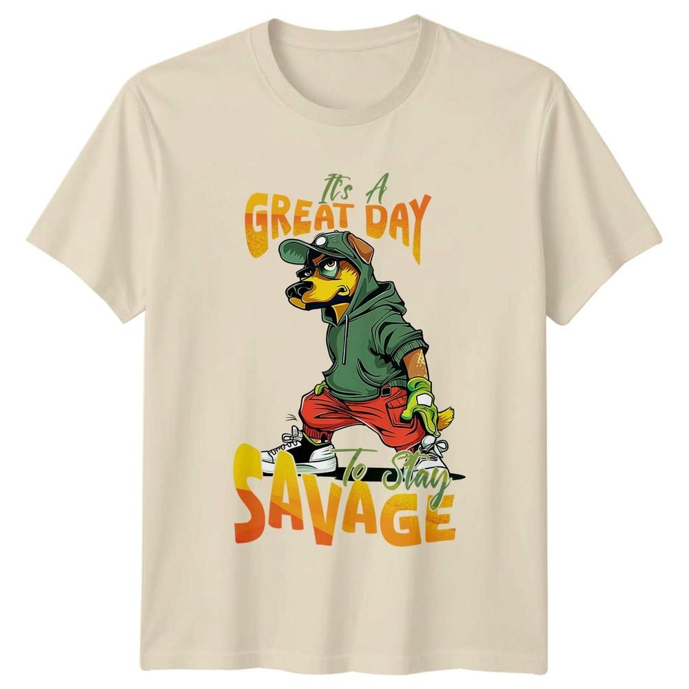 Its A Great Day To TShirt Streetwear Dog Humor Novelty Gift For Him And Her