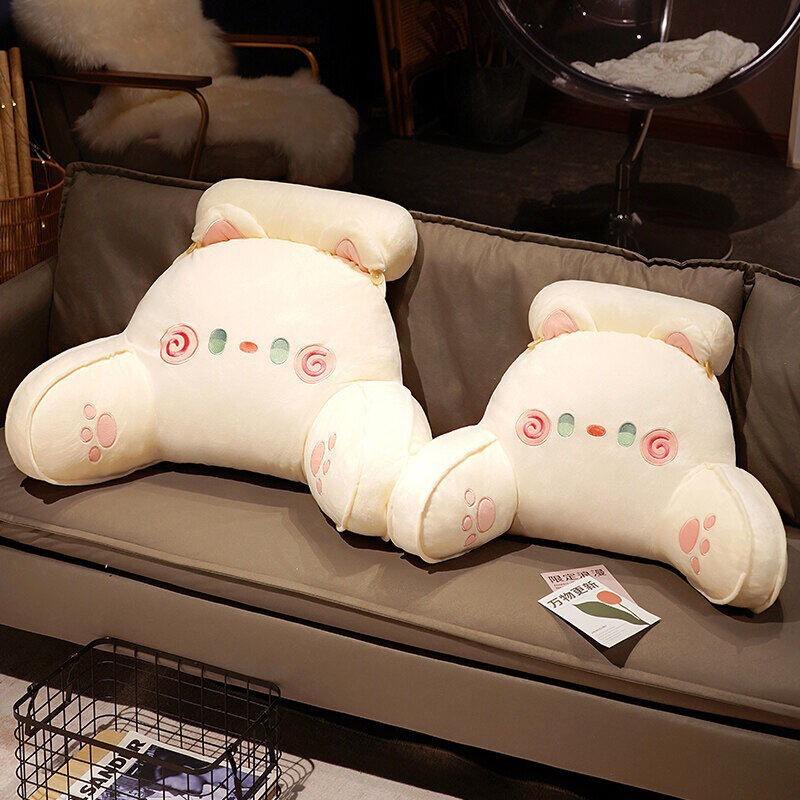 Bed Reading and Playing Mobile Phone Pillow Sofa Cushion Bedside Pillow Removable and Washable Waist Support Large Back Cushion