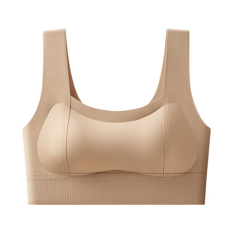 Tila Seamless Shaping Bra: Wire-Free, Wide Straps, Anti-Sagging, Small Chest Support for Women.