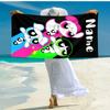 Personalized customized proof beach towel with The Powerpuff Girls pattern - soft, absorbent,quick-drying,perfect swimming,camping&bathing