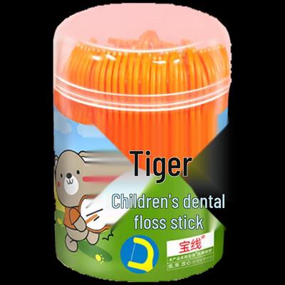 Little Deer Mama Little Bear Children's Fine Dental Floss Picks, 500 Count