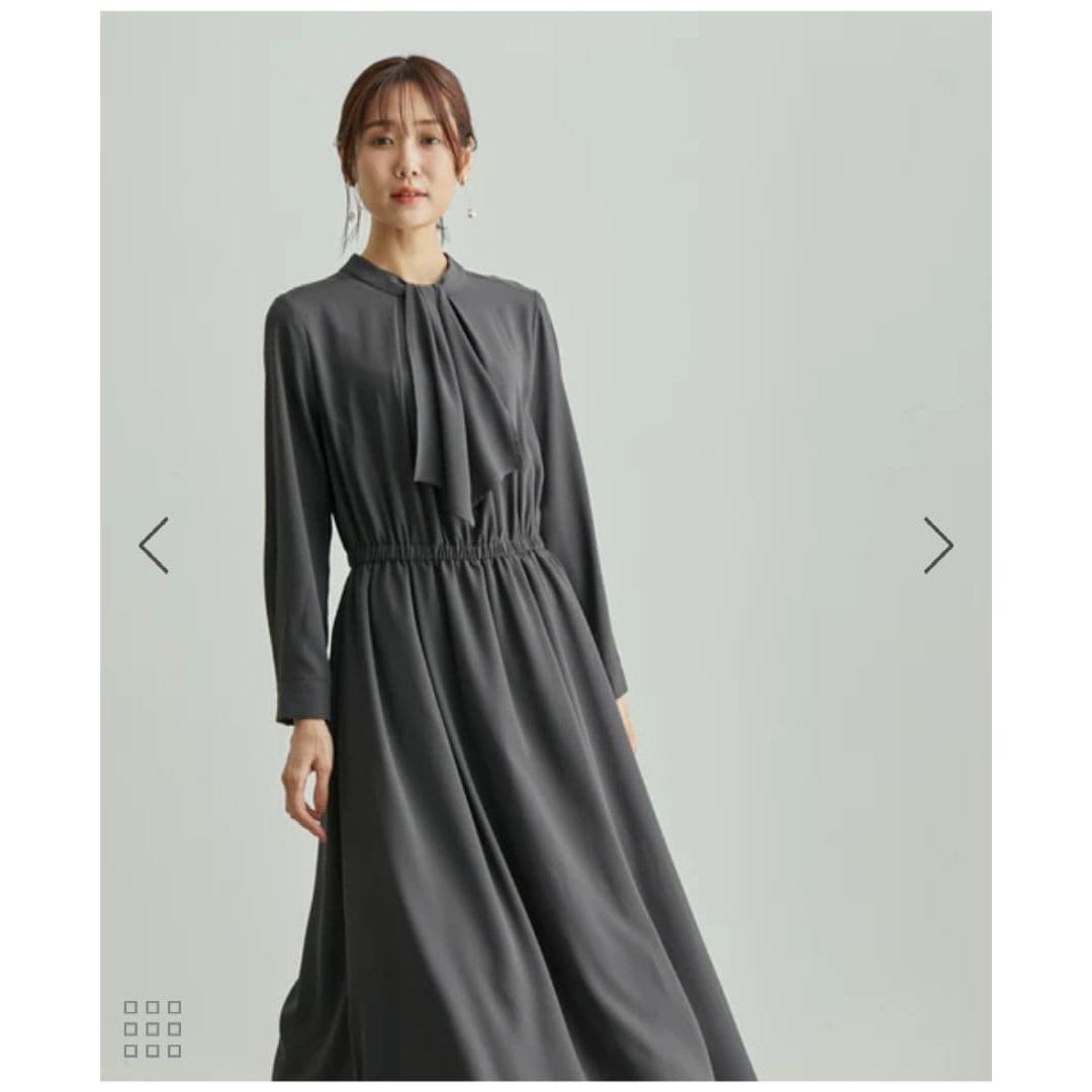 Rope Picnic Shirt Long Dress Bowtie Dress Tuck Dress