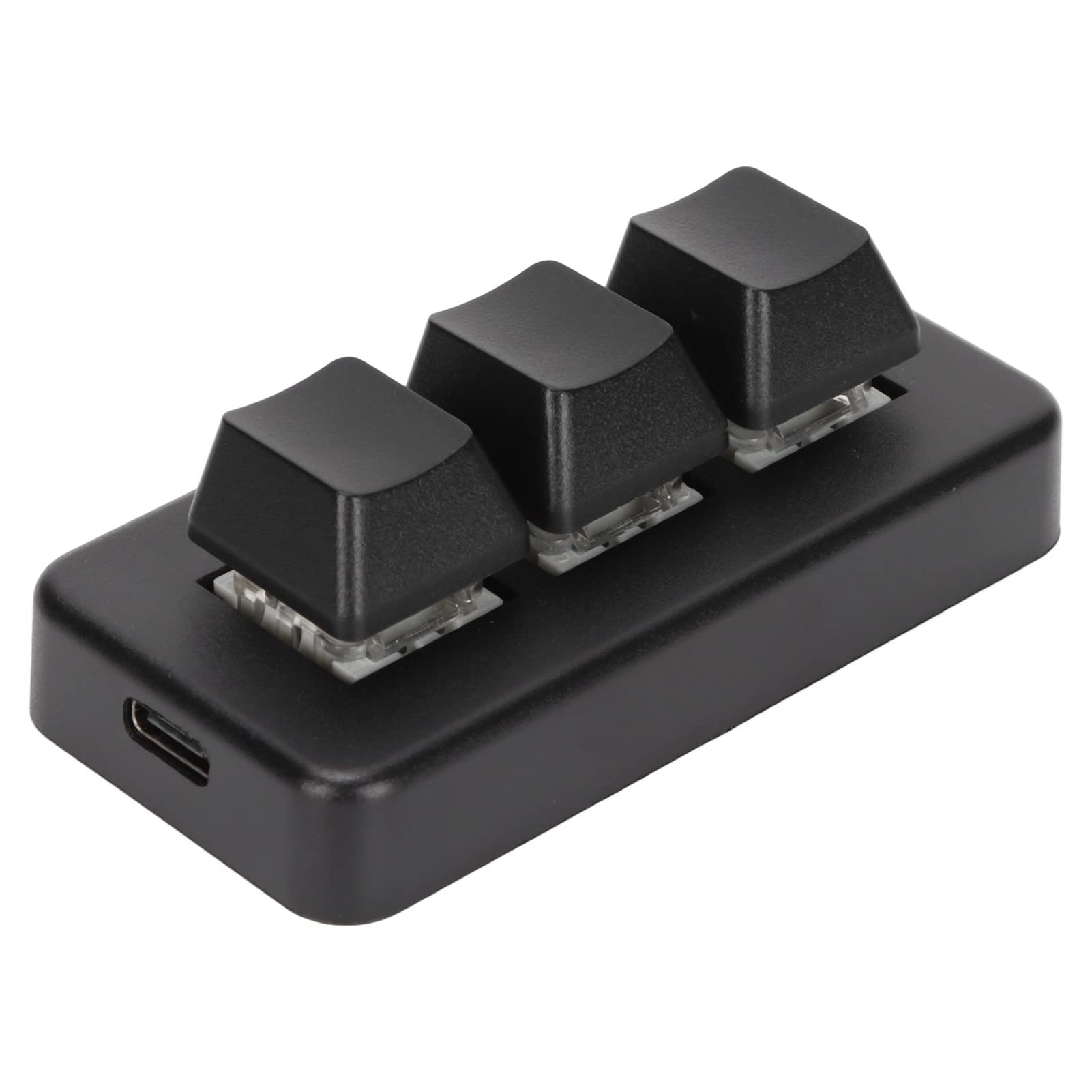 

Macro Mechanical Keyboard, 3-Key RGB Backlit Mechanical Gaming Keypad with USB Receiver and Cable, Programmable Bluetooth OSU Keyboard Keypad