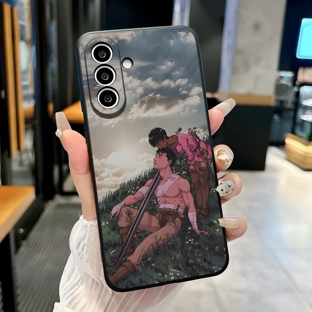 Anime B-Berserk Phone Case For Samsung A25 A13 A33 5G A54 A36 A35 A56 A52 A14 Shockproof Soft Cover