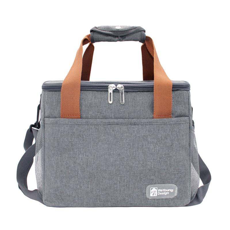 Portable Women Lunch Bag Food Thermal Box Durable Waterproof Office Cooler Lunchbox Large Capacity Organizer Insulated Case