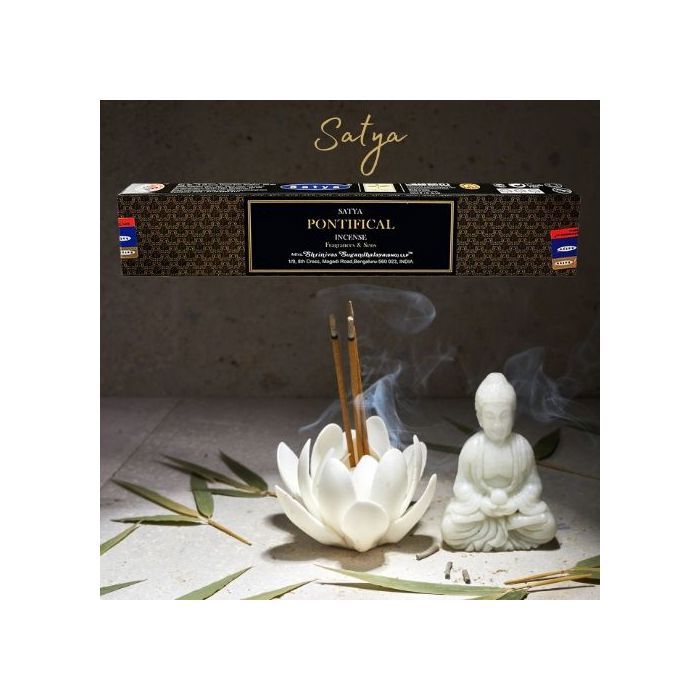 Bougeoir - Photophore - Bougie - Senteur > Encens - Encens Satya Ambre - - Satya