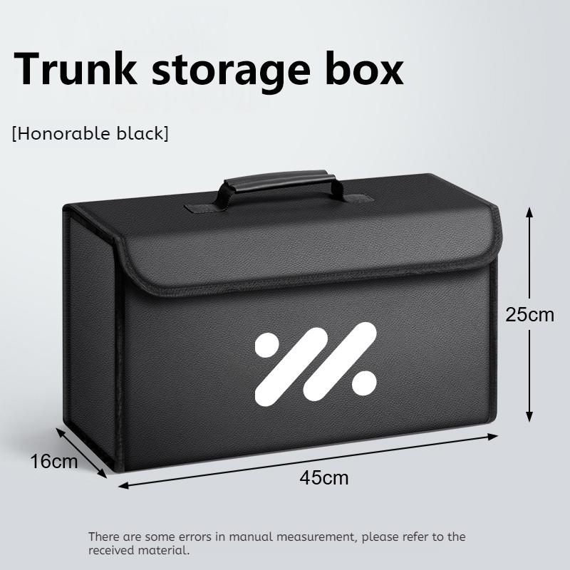 Car Trunk Storage Box Organizer Stowing Tidying Container Bag For IM LS7 L7 L6 LS6 IM6 IM5 LS9 2025 Leather Storage Accessories