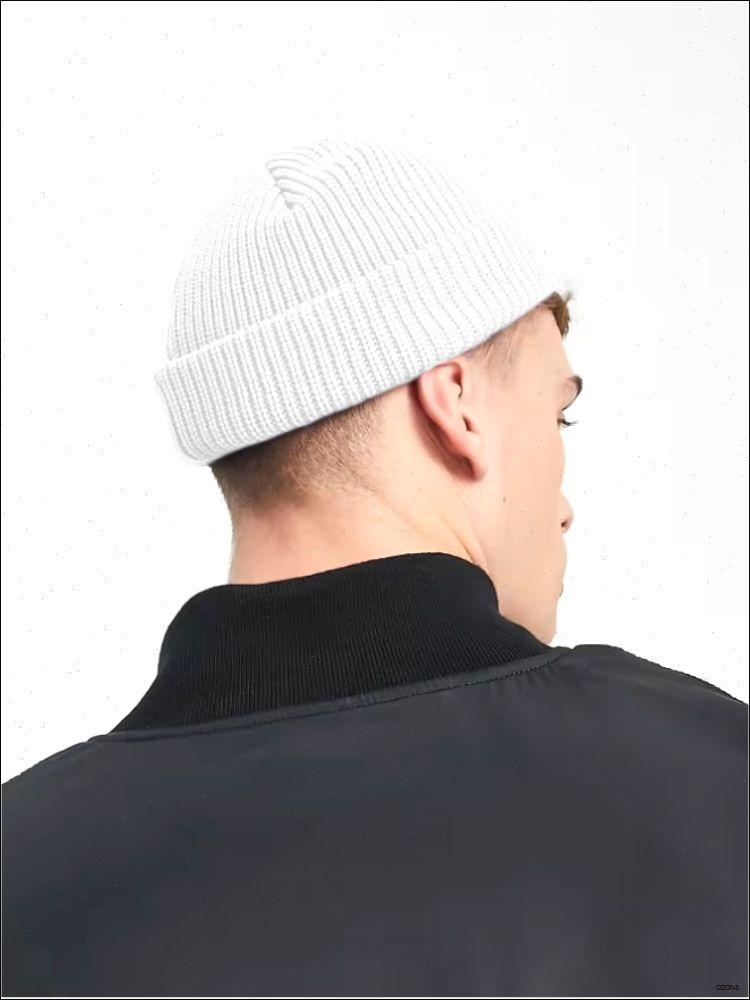 

Зимняя тонкая экспортная вязаная шапка, мужская и женская теплая шапка-пуловер, женская One Size