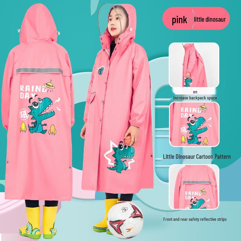 KarLot Kids  Raincoat - Little Dinosaur 2XL-3XL