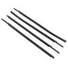 4Pcs Door Belt Molding Weatherstrip 68160?0C020 Weatherstrip Molding Trim Replacement for Toyota