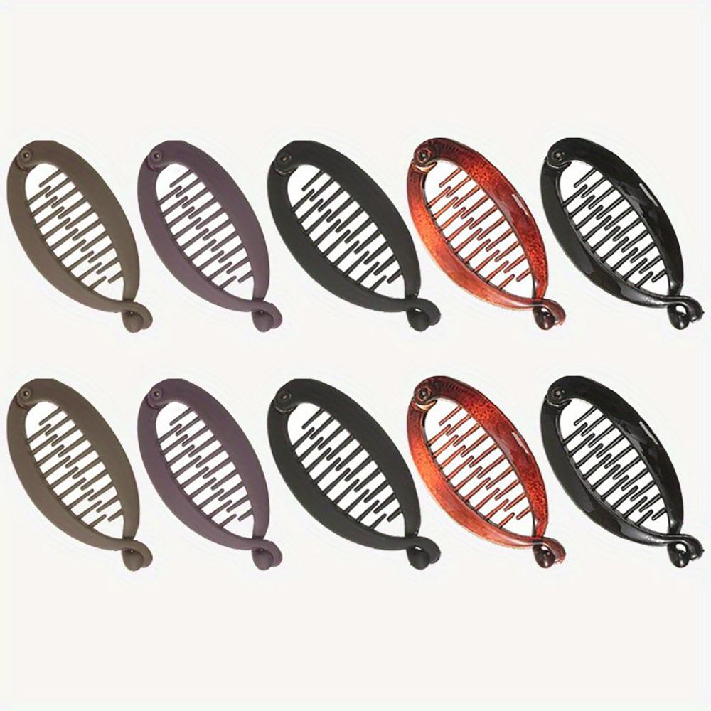 

10Pcs/Set Hair Claw Clip Hair Clip For Girls Clincher Combs Barrettes Hairpin Fishtail Clip Hair Accessories